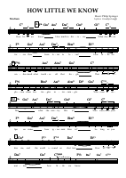 How Little We Know - Full Score.pdf